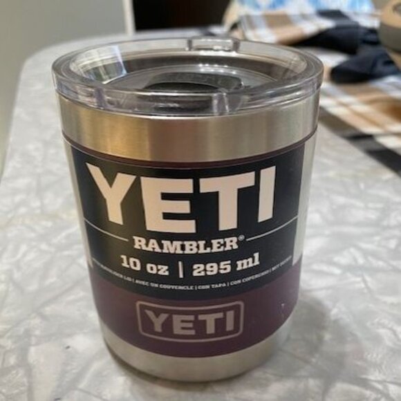 NWT YETI Rambler® 10 oz Stackable Lowball with MagSlider™ Lid - Picture 1 of 3
